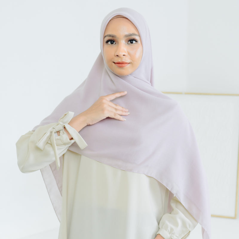 Mima Square Syari (Hijab Segiempat Syari) Purple Blush