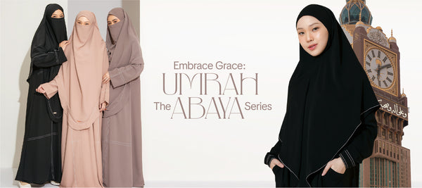 Embrace Grace: The Umrah Abaya Series