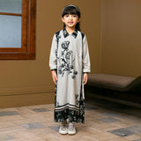 Linea Dress Kids Lozy x Lesti Sarimbit Cream 3-5 Th