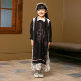 Linea Dress Kids Lozy x Lesti Sarimbit Rich Plum 3-5 Th