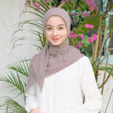 Mima Square (Hijab Segiempat Segi empat Bahan Katun)
