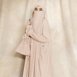 Shameera Prayer Set Series 2 in Nude Cream (Lozy x Hamidah)
