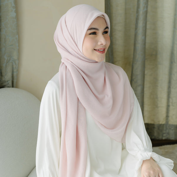 Mima Square Syari (Hijab Segiempat Syari) Blush
