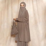 Shameera Prayer Set Series 2 in Brown Muffin (Lozy x Hamidah)