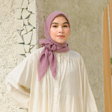 Mima Square (Hijab Segiempat Segi empat Bahan Katun)