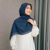Mima Square Syari (Hijab Segiempat Syari) Navy