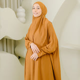 Hafsha Abaya Set Tumeric