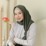 Mima Square (Hijab Segiempat Segi empat Bahan Katun)