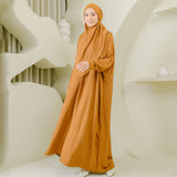 Hafsha Abaya Set Tumeric