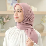 Theya Voal Square Dusty Pink
