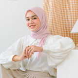 Mima Square (Hijab Segiempat Segi empat Bahan Katun)