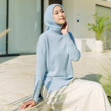 Michi Knit (Knit Shirt) Atasan Tangan Panjang Wanita Knitwear