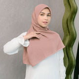 Mima Square Syari (Hijab Segiempat Syari) Dark Dusty Pink