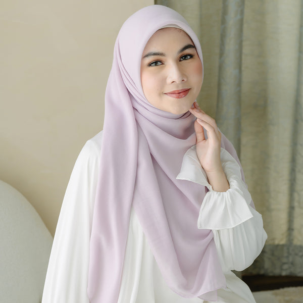 Mima Square Syari (Hijab Segiempat Syari) Soft Purple