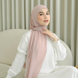 Bawal Inner Oval (Pashmina Inner Oval) Ceruty Panjang Muslim Kerudung