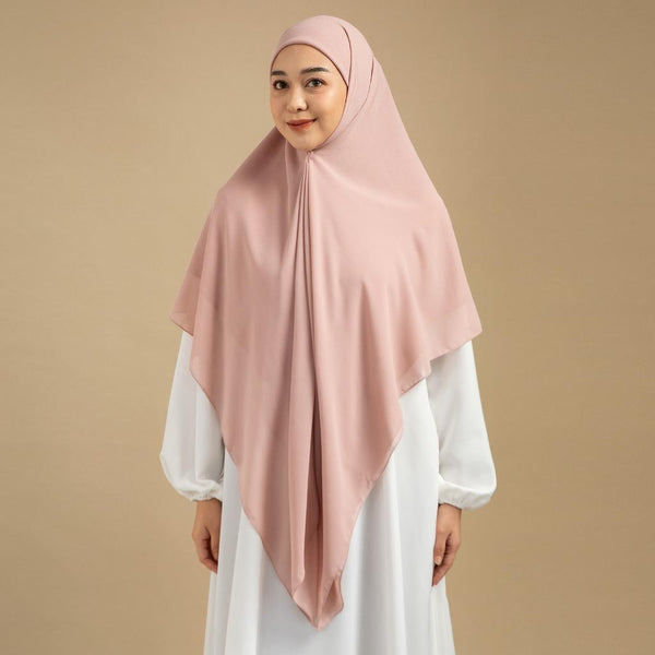 Bawal Inner Square Syari Soft Pink