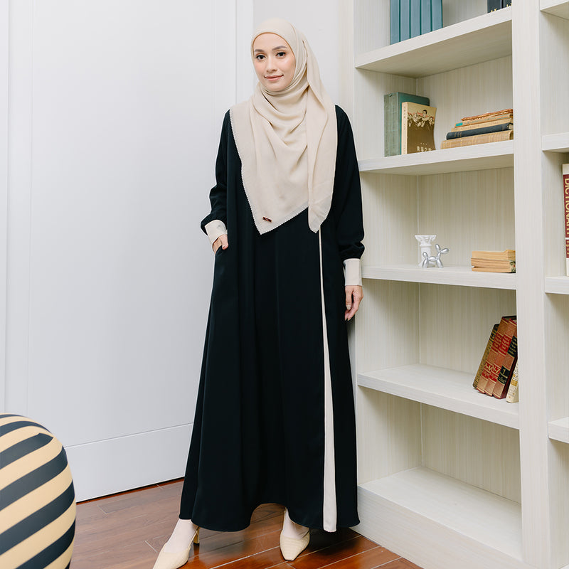 Saraya Abaya Black