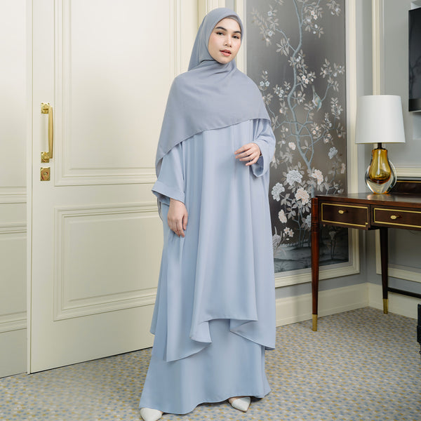 Haifa Tunik Set Baby Blue