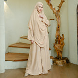 Havina Abaya Set Beige