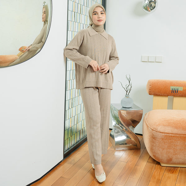 Metta Knit Set Mocca