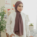 Bawal Signature Shawl Brownie (Free Inner Ciput Tali Rayon)