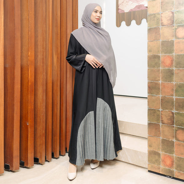 Shadeena Abaya Dress Black