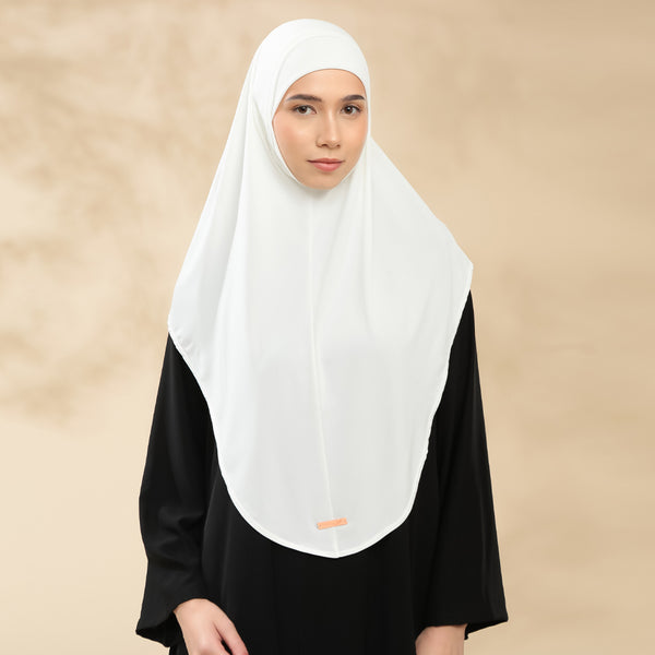 Malay Instan Hijab Lozy x Lesti Broken White