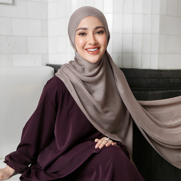Pashmina Viscose Nour Shawl  Lozy x Lesti Latte Creme New