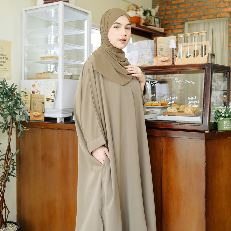 Haifa Tunik Set Millitary (New Material)