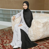 Shadeena Abaya Dress Grey