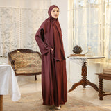 Zainab Abaya Lozy X Cut Syifa Burgundy S