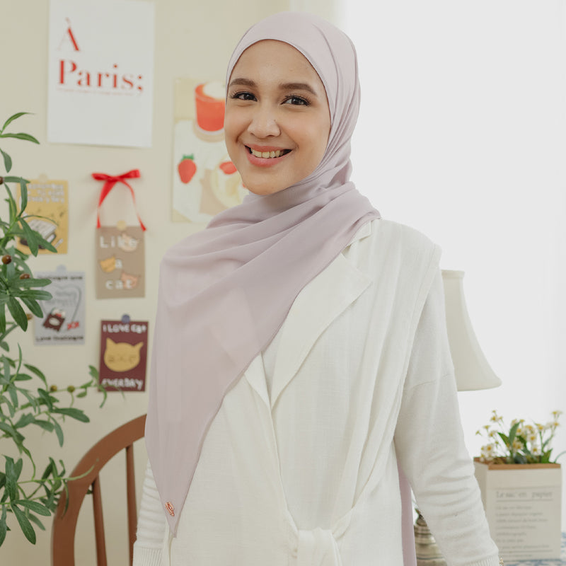 Bawal Signature Shawl Baby Nude (Free Inner Ciput Tali Rayon)