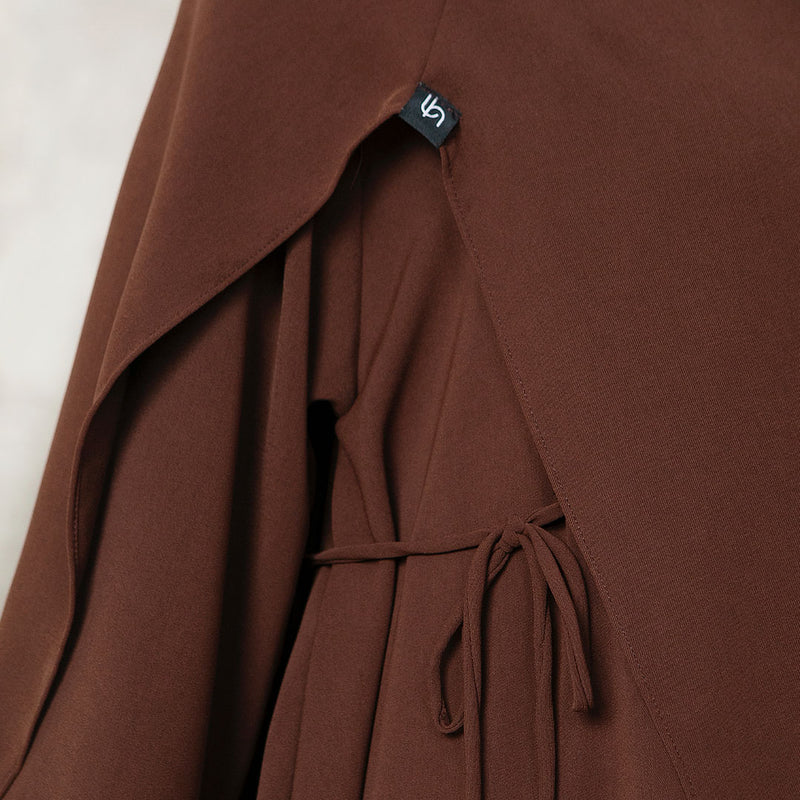 Alina Abaya Lozy x Cut Syifa Mahogany S