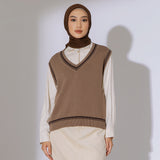 Ayya Knit Vest Hazelnut