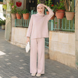 Metta Knit Set Soft Pink