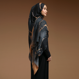 Viscose Printed Modal Moonlight Marble