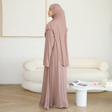 Saira Abaya Set Chocolate