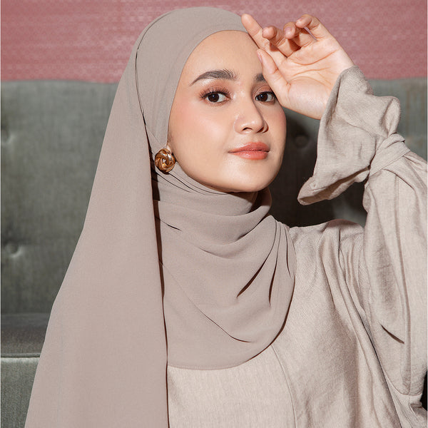 Bawal Shawl (Pashmina Ceruti Babydoll) Natural