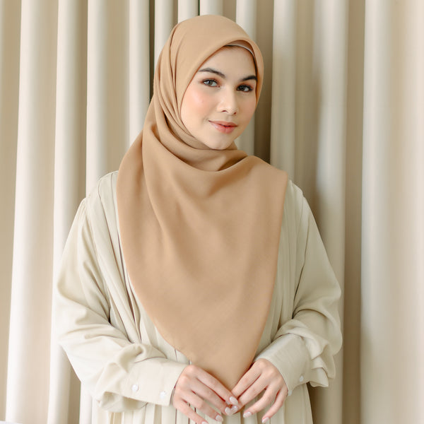 Mima Square Syari (Hijab Segiempat Syari) Honey Gold