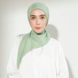 Paris Embroidery Signature Square Green Pastel (Lozy X Hamidah)