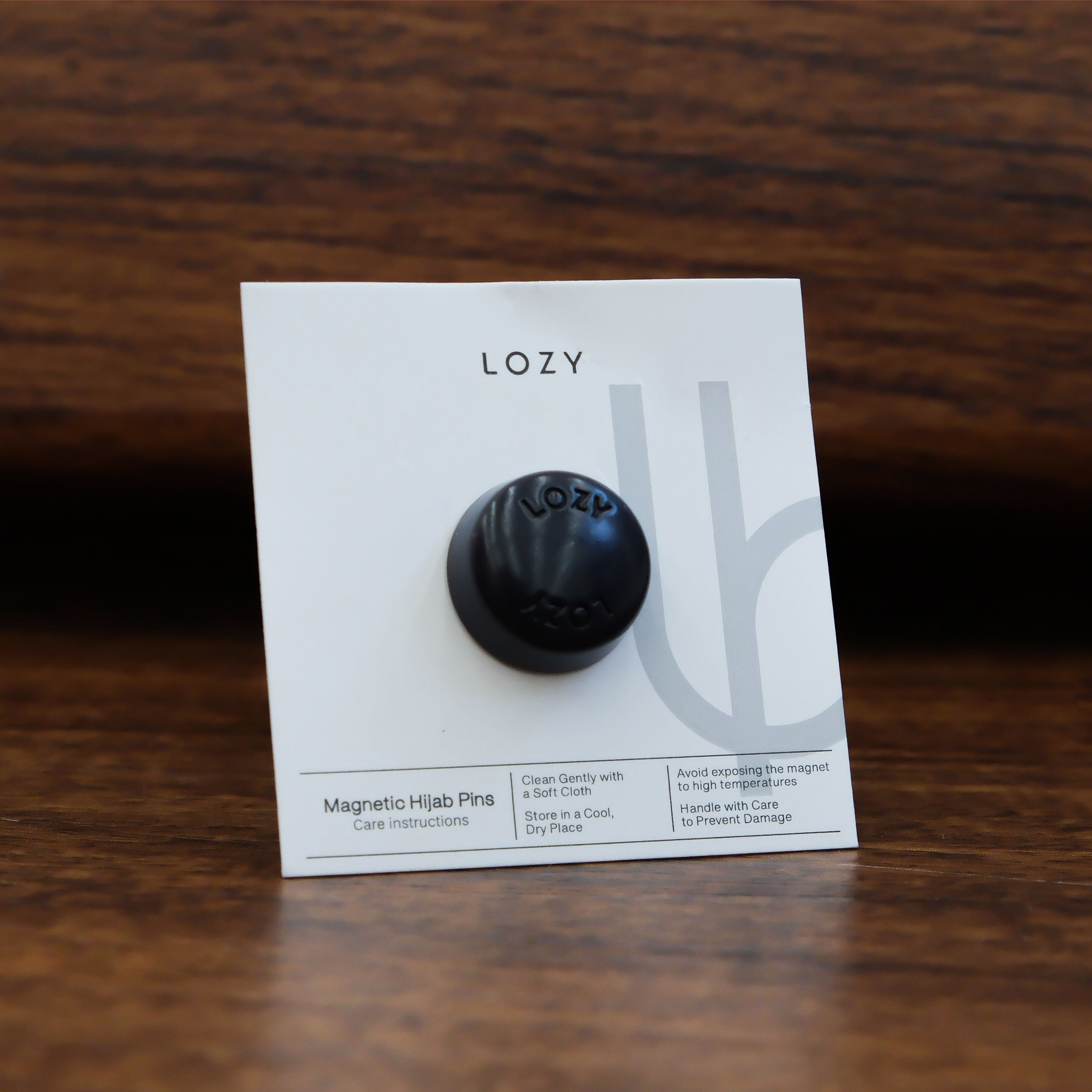 Magnet Pin Signature Circle Type Grey Series 2 – Lozy