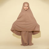 Shameera Prayer Set Kids Series 2 in Hazelnut 3-4 Tahun (Lozy x Hamidah)