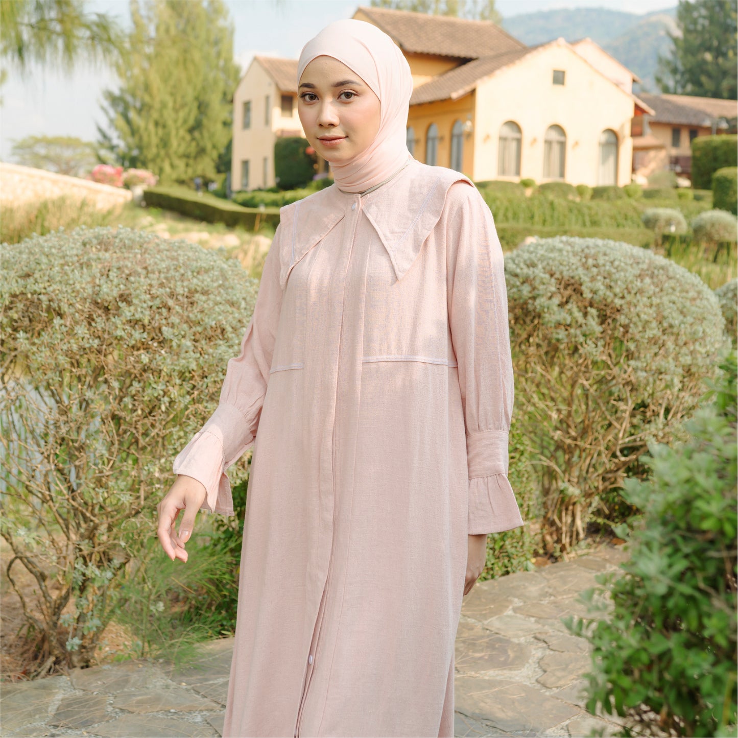 Harumi Dress Peachy