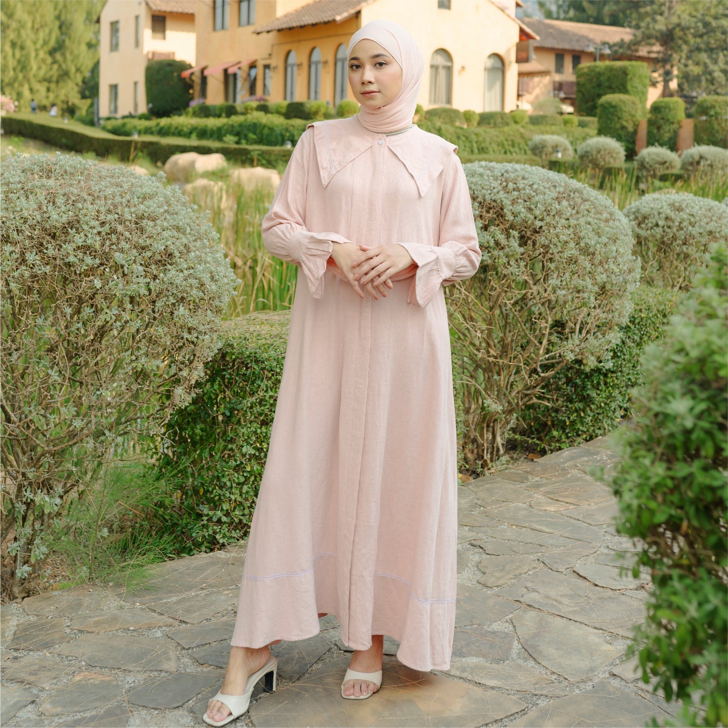 Harumi Dress Peachy