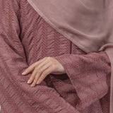 Shani Abaya Dress Dusty Purple Series 1