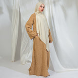 Shani Abaya Dress Honey Gold Series 1