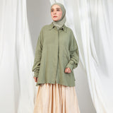 Mida Shirt Lozy x Hamidah Soft Army