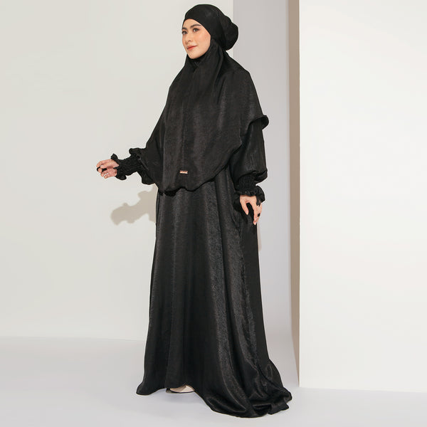 Hanida Abaya Set Black