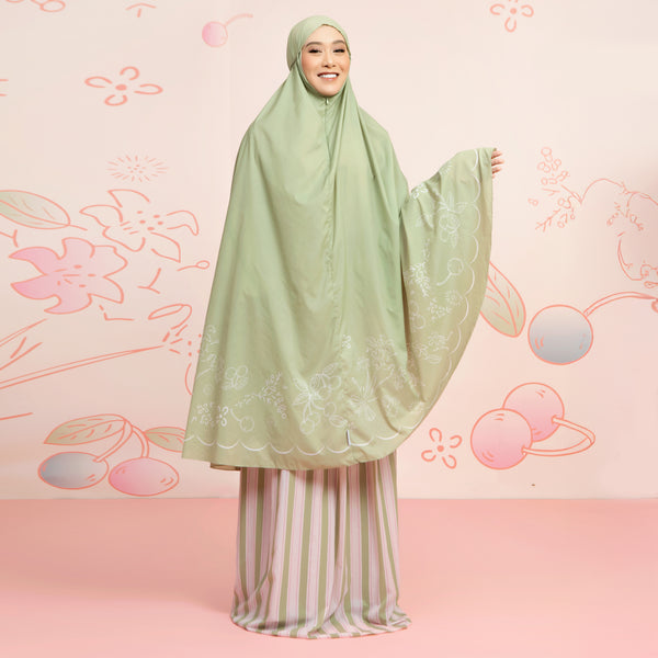 Shadira Prayer Set Travel Mini Pouch Matcha