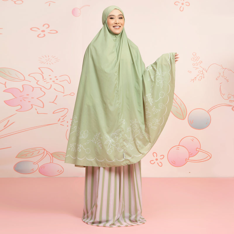 Shadira Prayer Set Travel Mini Pouch Matcha
